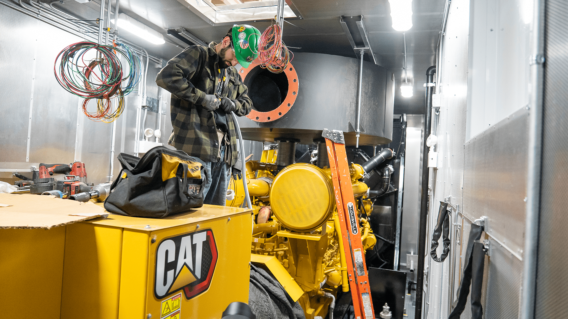 electrician wiring generator Acoustical Sheetmetal Company