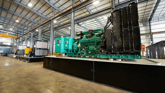 different types of power generation ready for enclosure assembly Acoustical Sheetmetal Company